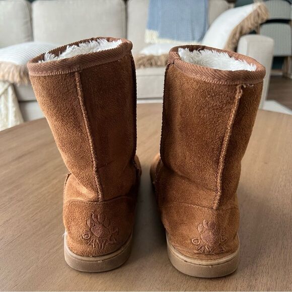 Women's Brown Microfiber Boots by Dawgs Size 7 - Picture 6 of 13